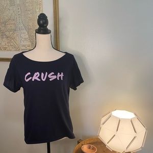 Victoria’s Secret “Crush” Short Sleeve Top Size M‎